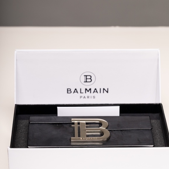 Balmain Gendarme Square Metal Oversize Sunglasses - Picture 3 of 12